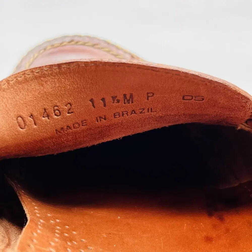 Cole Haan Shoes Men 11.5 Brown Leather Penny Loafers Slip On Dress Oxford Casual